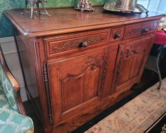 19th century French country cabinet