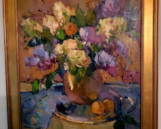 Large original oil by Kanya Bugreyev