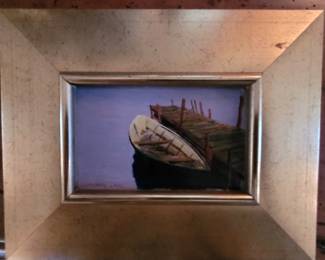 Donald William Richards small original oil