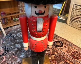 Vintage nutcracker bar stools 