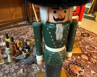 Vintage nutcracker bar stool