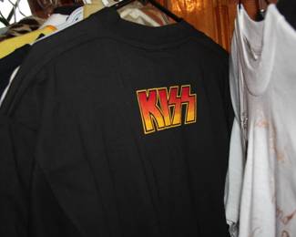 Kiss concert T-shirts
