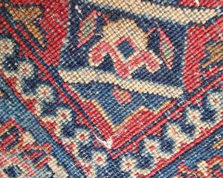 antique Persian Kashan 140" x 106" - over 100 years old in very fine condition