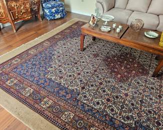 antique Persian rug (over 100 years old) measures 160" x120" very fine condition