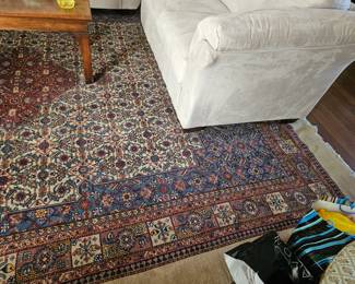 antique Persian rug (over 100 years old) measures 160" x120" very fine condition