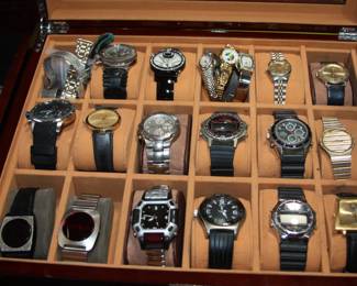 Men's and Ladies wristwatches  