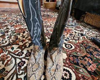 Nocona Rattlesnake boots 