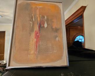 "Abstract 71" original oil painting by artist Nicole Lidji