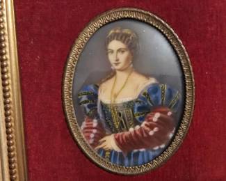 antique miniature paintings