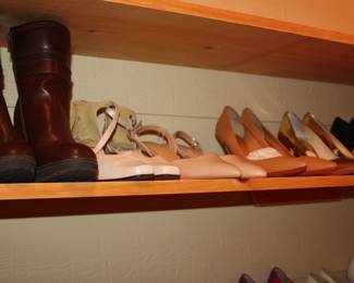 Ladies shoes, handbags, clothing