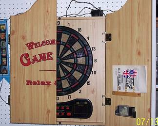 Electric dart board
