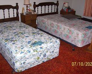 Twin beds