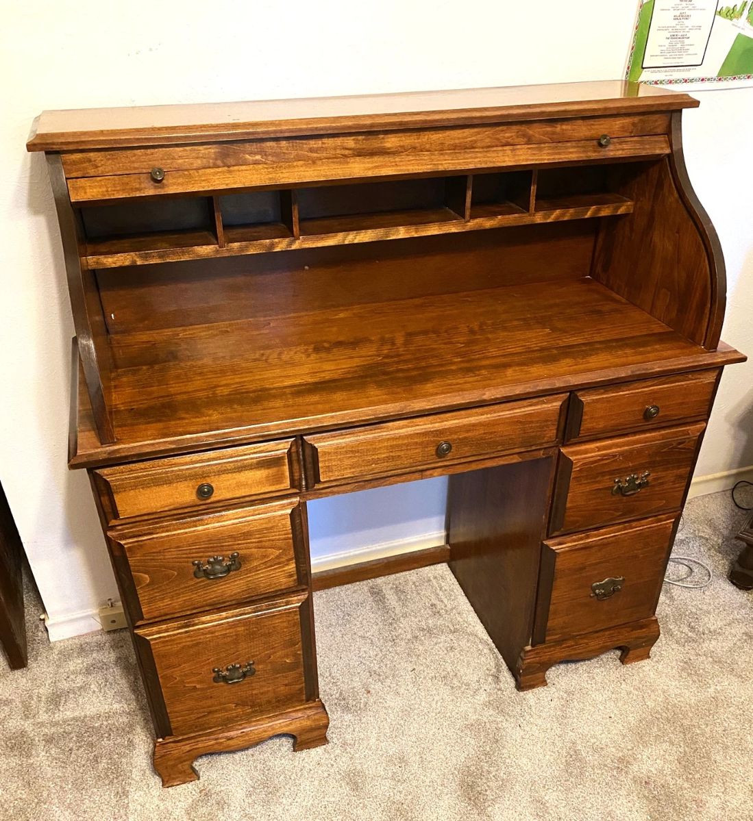 BEAUTIFUL ROLL TOP DESK