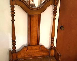 ANTIQUE HALL TREE.