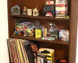 RECORDS, NEW IN BOX CD PLAYER.