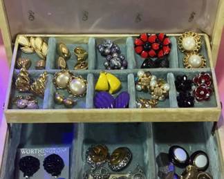 Earrings in Jewelry Box