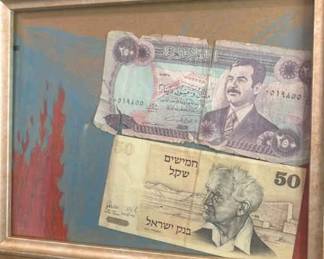 Israeli and Iraqi Currency