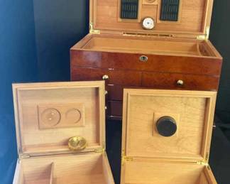 Humidor Chest Trio