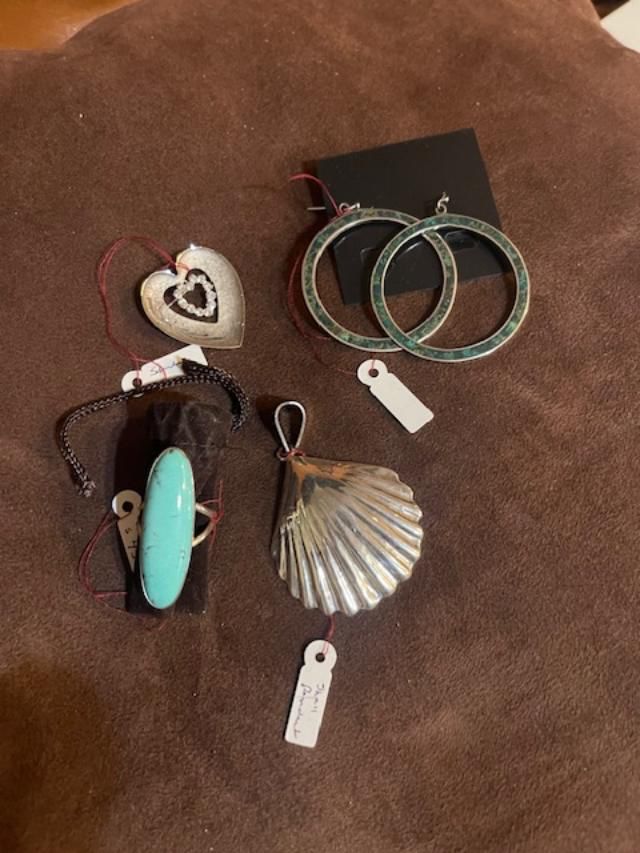 Some of the sterling jewelry