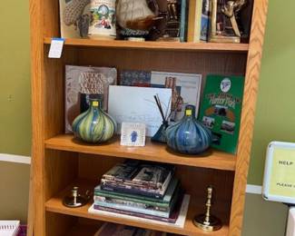 Virginia themed items. Bookcase also available for sale