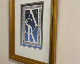 Print by local artist