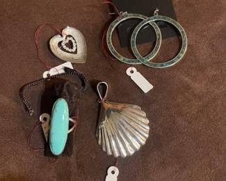 Some of the sterling jewelry