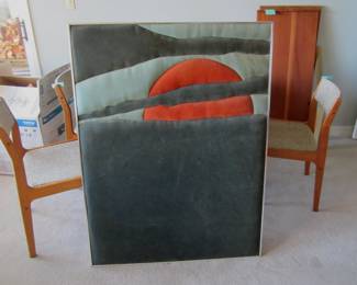 MODERN SCULPTED CLOTH ART