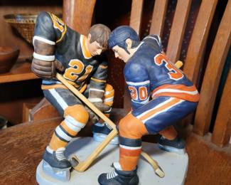 Enesco hockey player figures