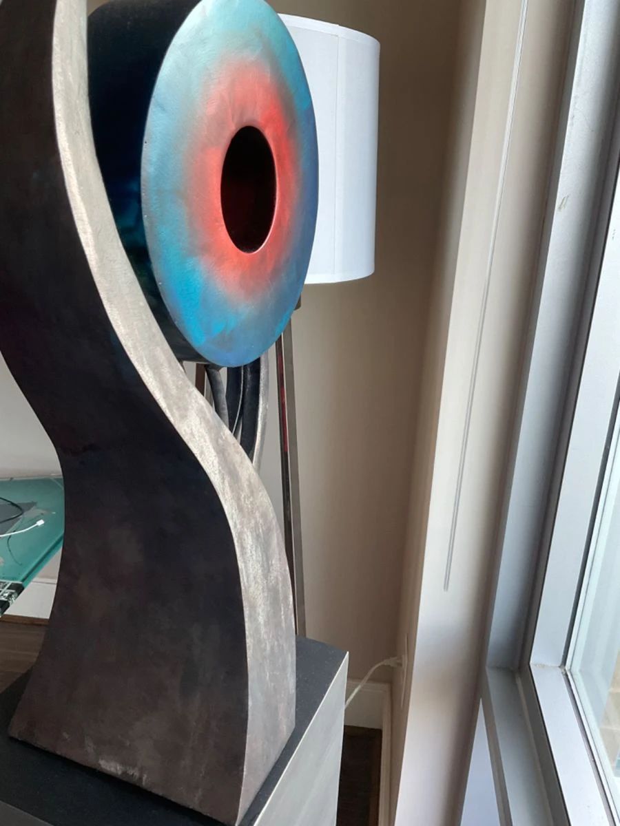 Original Eugene Perry Metal Sculpture