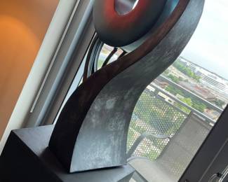 Original Eugene Perry Metal Sculpture