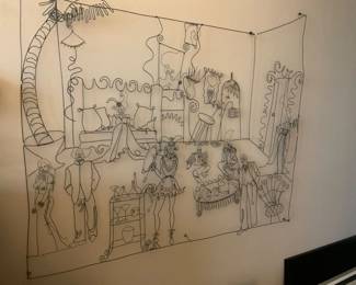 Martin Senn wire art