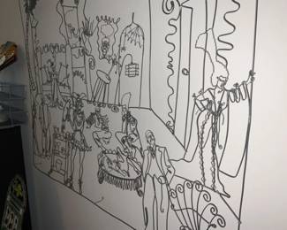 Martin Senn wire art