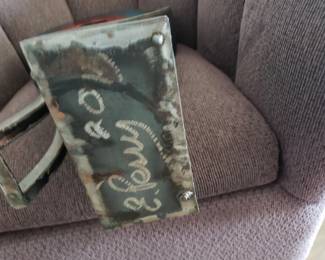 Original Eugene Perry Metal Sculpture