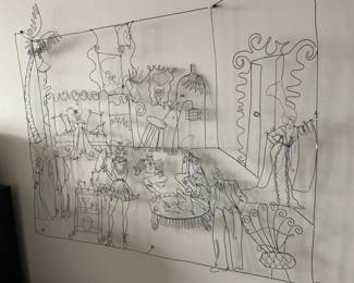 Martin Senn wire art