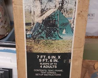 Sears Canvas Tent