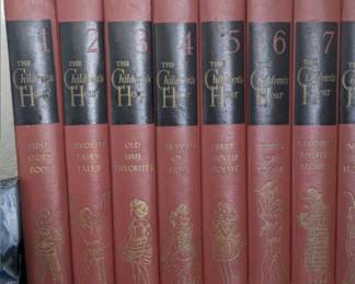 Vintage 1953 Children's Hour Books Entire Set Volume 1-16