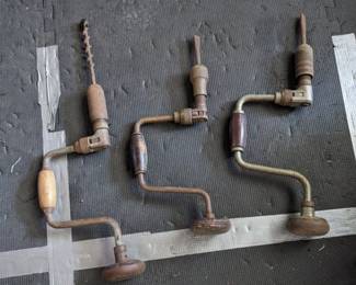 Vintage Hand Drills