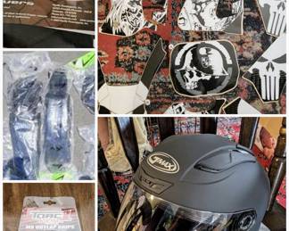 NEW Dirt Bike Accessories & NEW Motorcycle Helmet with Tags