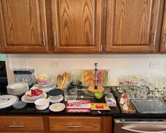 Clean sparkling Kitchen Items