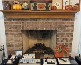 Vintage Halloween and Vintage Stereo Equip