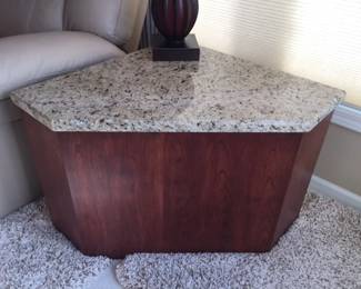 Granite Side Table