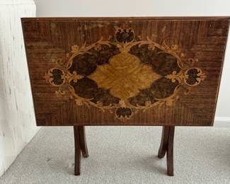 Beautiful vintage inlay table