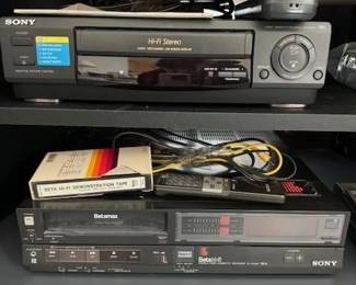 Sony equip from 1980's