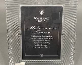 Waterford Millennium Picture Frame