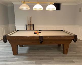 Connelly Pool Table Manufacturing The Winning Edge Pool Table/ Billiard Table With Classic 8 Holder Cue Rack