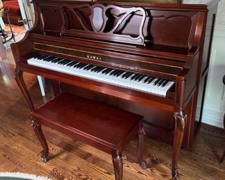 Kawai Upright Piano, 2015 (Serial Number F110320)