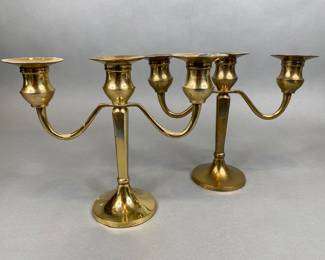 Pair Of Candleabra