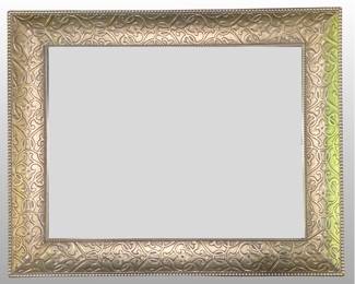 Large Hollywood Regency Style Gilt Frame Mirror