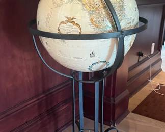 Globe On Stand