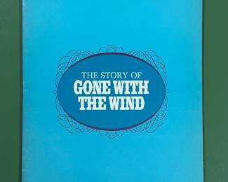 The Story of Gone with the Wind vintage movie booklet